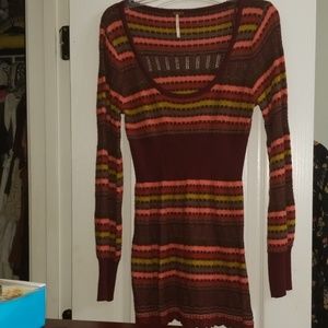 Free people sweater tunic/dress